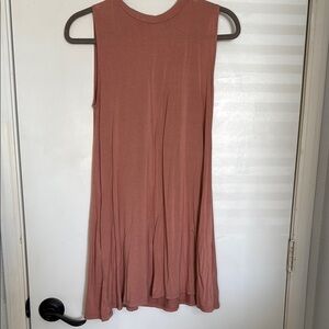 Sleeveless Mauve Dress